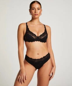 Niet-voorgevormde Beugel Bh Diva - Zwart -Optimaal Lingerie Winkel 102513 3