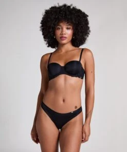 Voorgevormde Strapless Beugel Bh Angie - Zwart -Optimaal Lingerie Winkel 131094 3