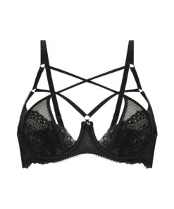 Niet-voorgevormde Beugel Bh Anna - Zwart 16 Niet-voorgevormde Beugel Bh Anna - Zwart -Optimaal Lingerie Winkel 139510 5