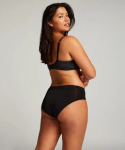 Hoge Slip Adalyn - Zwart -Optimaal Lingerie Winkel 141625 4