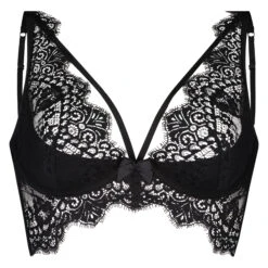 Niet-voorgevormde Longline Beugel Bh Marilee - Zwart -Optimaal Lingerie Winkel 141727 5