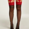 Suspender Cuffs - Rood -Optimaal Lingerie Winkel 168397 1
