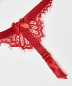 Suspender Cuffs - Rood -Optimaal Lingerie Winkel 168397 6