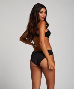 Niet-voorgevormde Beugel Bh Satin Fleece - Zwart -Optimaal Lingerie Winkel 169214 4