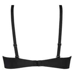 Niet-voorgevormde Beugel Bh Satin Fleece - Zwart -Optimaal Lingerie Winkel 169214 6