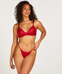 Voorgevormde Push-up Bh Zonder Beugel Mona - Rood -Optimaal Lingerie Winkel 171685 3