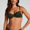 Voorgevormde Beugel Bh Teddy - Groen -Optimaal Lingerie Winkel 178644 1