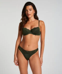 Voorgevormde Beugel Bh Teddy - Groen -Optimaal Lingerie Winkel 178644 3