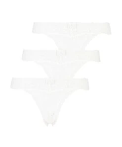 3-pack String Madison - Wit -Optimaal Lingerie Winkel 185908 5