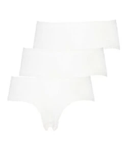 3-pack Brazilian London - Wit -Optimaal Lingerie Winkel 186122 6