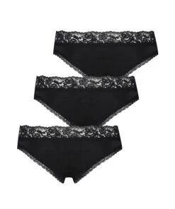 3-Pack Brazilian Shorts Dakota - Zwart -Optimaal Lingerie Winkel 186124 6