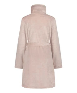Badjas Zip Fleece - Roze -Optimaal Lingerie Winkel 188722 6
