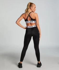HKMX Sport Bh The Crop Logo Level 1 - Zwart -Optimaal Lingerie Winkel 189122 4