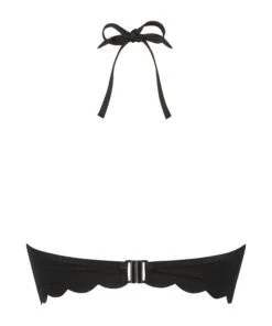 Voorgevormde Push-up Beugel Bikinitop Scallop Cup A - E - Zwart -Optimaal Lingerie Winkel 191272 6