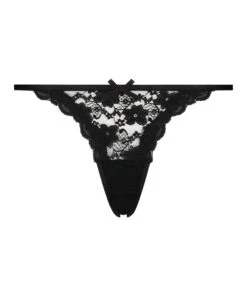 Mini Tanga String - Zwart -Optimaal Lingerie Winkel 199716 5