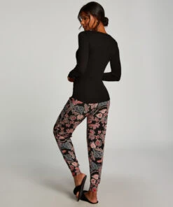 Pyjamatop Lange Mouwen - Zwart 13 Pyjamatop Lange Mouwen - Zwart -Optimaal Lingerie Winkel 199768 4