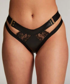 Brazilian Met Open Kruis Occult - Zwart -Optimaal Lingerie Winkel 199854 2