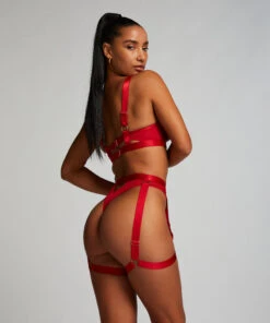 Niet-voorgevormde Beugel Bh Aurelia - Rood -Optimaal Lingerie Winkel 199876 4