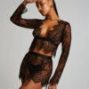 Top Allover Lace - Zwart -Optimaal Lingerie Winkel 200423 1