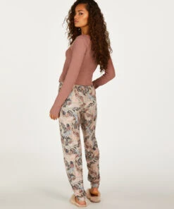 Pyjamabroek Jersey - Beige -Optimaal Lingerie Winkel 200656 4