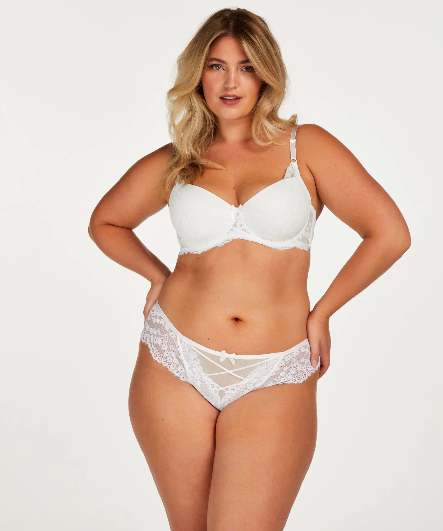 Voorgevormde Beugel Bh Daisy - Wit 7 Voorgevormde Beugel Bh Daisy - Wit - Afbeelding 5