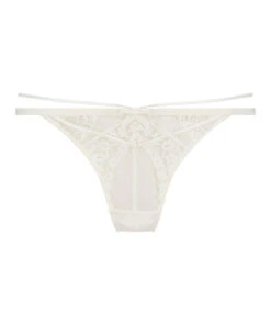 Hoog Uitgesneden String Daisy - Wit -Optimaal Lingerie Winkel 201253 5