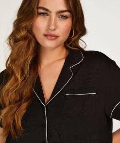 Jacket Jersey Essential - Zwart -Optimaal Lingerie Winkel 201758 2