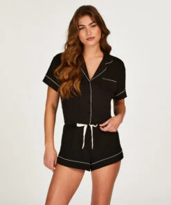 Jacket Jersey Essential - Zwart -Optimaal Lingerie Winkel 201758 3