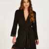 Korte Badjas - Zwart 2 Korte Badjas - Zwart -Optimaal Lingerie Winkel 201793 1