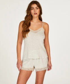 Short Lace - Beige