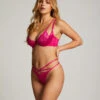 Hoog Uitgesneden String Ellie - Roze -Optimaal Lingerie Winkel 202033 1