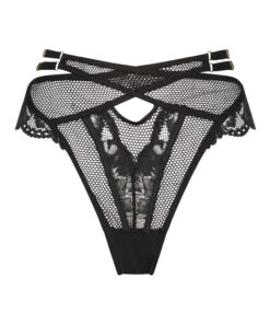 Hoge String Pleasure - Zwart -Optimaal Lingerie Winkel 202148 5