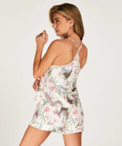 Cami Top Woven Lace - Wit -Optimaal Lingerie Winkel 202315 4