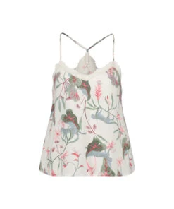 Cami Top Woven Lace - Wit -Optimaal Lingerie Winkel 202315 5