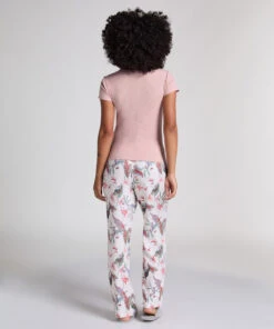 Pyjamabroek Woven - Wit -Optimaal Lingerie Winkel 202317 4