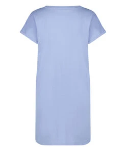 Nachthemd Ronde Hals - Blauw -Optimaal Lingerie Winkel 202327 6