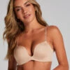 Voorgevormde Push-up Beugel Bh Deep-V - Beige -Optimaal Lingerie Winkel 202742 1