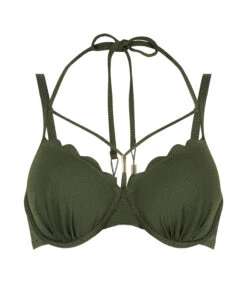 Voorgevormde Beugel Bikinitop Scallop - Groen -Optimaal Lingerie Winkel 203053 5
