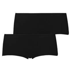 2 Katoenen Boxers Kim - Zwart -Optimaal Lingerie Winkel 97284 5