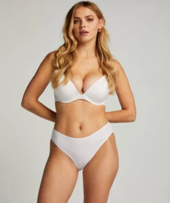 2 Katoenen Slips Kim - Wit